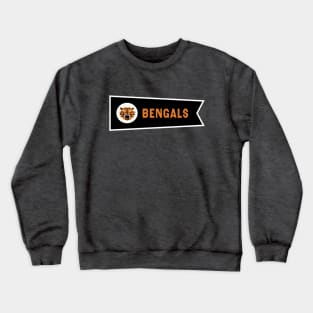 Cincinnati Bengals Pennant Crewneck Sweatshirt